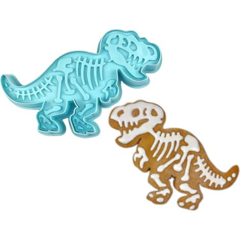 Molde, cortador de galletas, dinosaurio grande T-REX