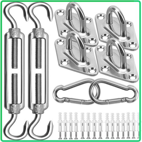 Awning Hardware Kit - 304 Stainless Steel Awning Installation Kit