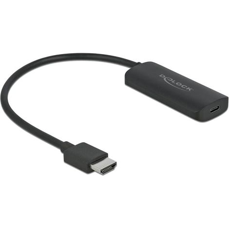 Adaptador Delock HDMI macho a USB-C hembra (modo alternativo DP) 4K a 60 Hz