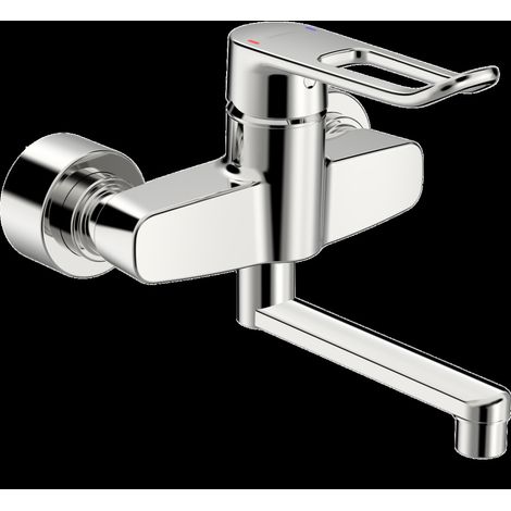 HANSA HANSAclinca Mitigeur de lavabo, saillie 227 mm, levier à