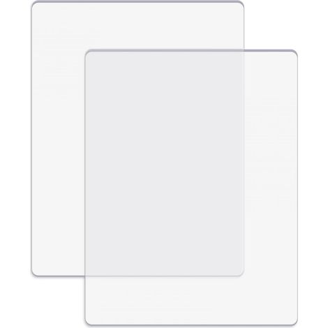 2 pièces/1 paire de tampons de découpe standard pour machine plaques de polycarbonate transparent 22,5 x 15,5 x 0,3 cm (1/5)
