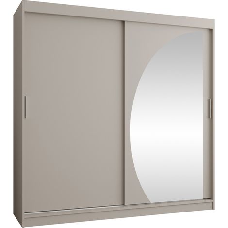 Armario Hartford 507, Cachemira, 200x200x62cm, Puertas de armario: Correderas, Número de estantes: 0