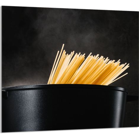 GLASPLATTE FÜR KÜCHE 65x60 Pasta
