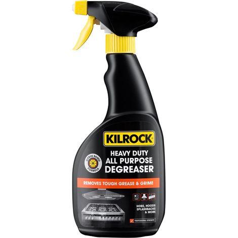 Kilrock DEGREASER500 Heavy-Duty All Purpose Degreaser Spray 500ml KILDEGREASE