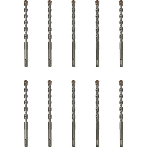 Punta da trapano Makita 10x SDS-VPLUS 12x210 - B-47684-10
