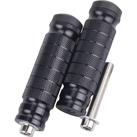 Pedane posteriori universali da 8 mm, bulloni di montaggio in alluminio CNC, per moto Yamaha, Honda, Suzuki, Kawasaki, Ducati, Aprilia (1/4)