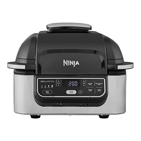 Ninja AG301EU Friggitrice ad Aria Calda Nera Grigia 5,7 L (1/5)