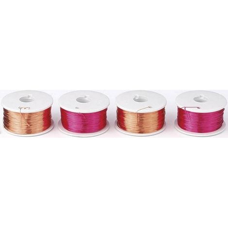 Set de bobinas de hilo aislado multicolor Pb-fastener 40m