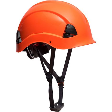 Casco de protección en altura con barboquejo Height Endurance PORTWEST PS53 Naranja