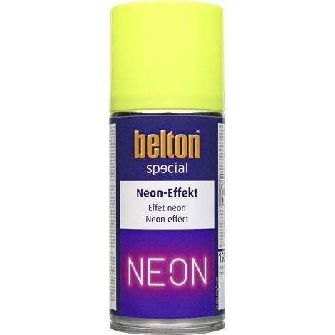 belton special Neon-Effekt Spray 150 ml gelb Lackspray Effektlack Neonlack