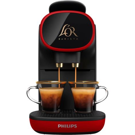 Máquina de café Philips L'OR Barista Passione Rossa LM9012/51 — L'OR e Nespresso Original