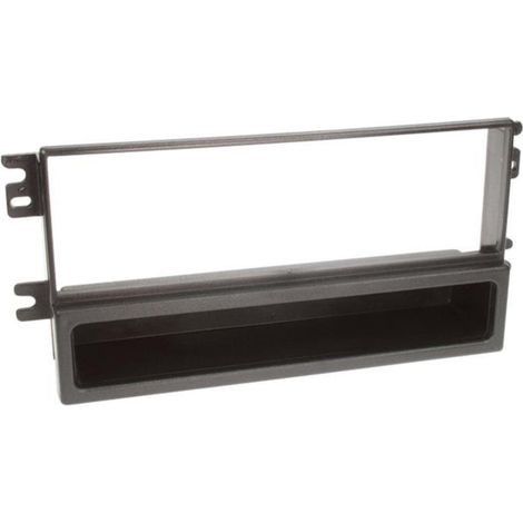 Support autoradio 1DIN compatible avec Kia Carens II 02-06 - avec vide poche