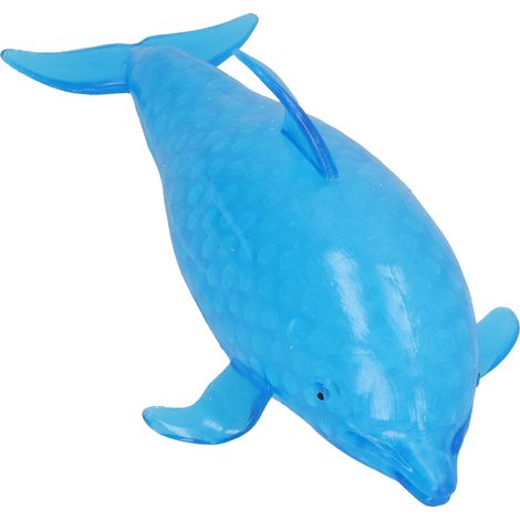 Jouet Dauphin Antistress en Perles Élastiques à Presser pour Détente et Relaxation (1/5)