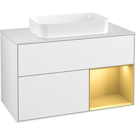 Villeroy & Boch F251HFGF Waschbeckenunterschrank Finion F25