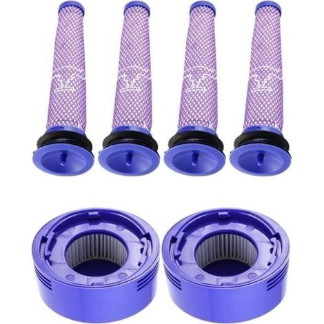 Filtre HEPA Lavable Compatible Aspirateur Sans Sac Modèles V7 V8 Pièce Rechange (1/2)