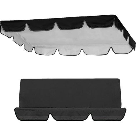 1 Funda para columpio, de tela Oxford impermeable, plegable, para jardín, patio y uso exterior. (1/5)