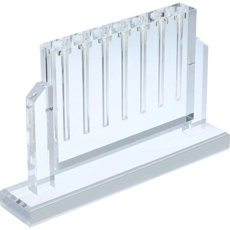 Comparateur de qualité d'huile moteur, testeur de viscosité de Transmission à 7 Tubes, détecteur, outil de Test pour voiture automobile (1/5)