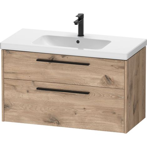 Duravit D-Code Waschtischunterbau wandhängend, 1 Auszug, 1 (1/3)