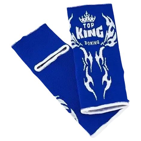 Soporte de tobillo Top King azul talla S