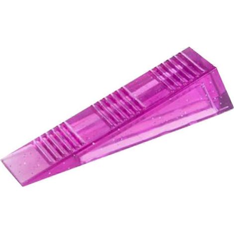 Cale de porte transparente antidérapante et coupe-vent, sans danger pour les doigts, idéale pour les tapis et les parquets. (1/5)