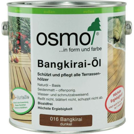 Osmo Bangkirai-Öl Dunkel 750 ml Holzöle