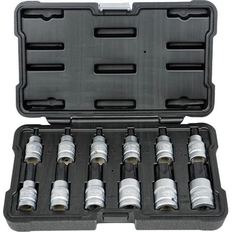 12 torx t20, t25, t30, t40, t45, t50, t55, t60, t70, t80, t90, t100