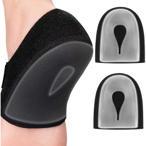 2pcs Talo nnette, Gel Silicone, Souple, Fasciite Plantaire, Épine Calcanéenne, Homme Femme (1/5)