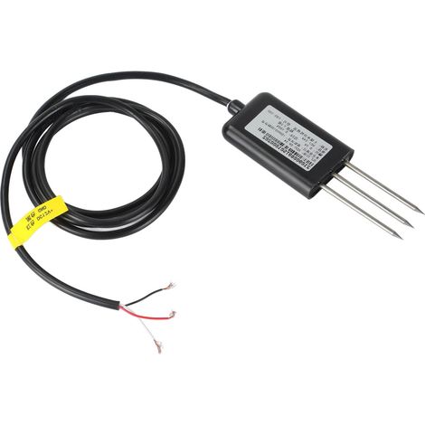Bodenfeuchtedetektor, Bodenfeuchtemessgerät, einfache Bedienung, Messbereich 0-100%, Auflösung 0,1%, mit 1,5 m Kabel für die Landwirtschaft (Ausgang 0-2V, Betriebsspannung 7-24V) (1/5)
