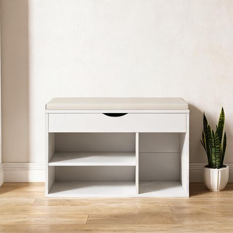 Console branco 80 x 30 x 47 cm (1/5)
