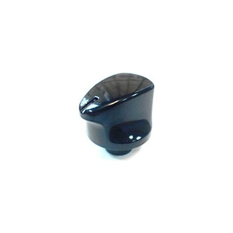 Bouton noir 12h plaque elec c00111222 - cuisiniere