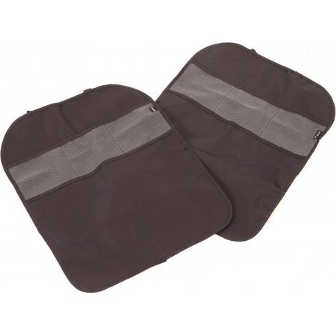 Oypla Pack of 2 Car Seat Protector Cover Organisers Kick Mat Storage (1/5)