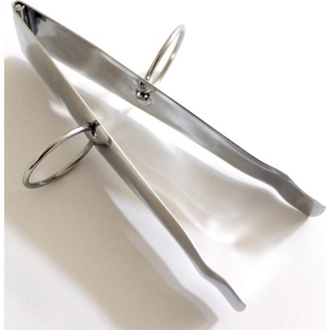 PINCE À JAMBON EN ACIER INOXYDABLE - 11 CM
