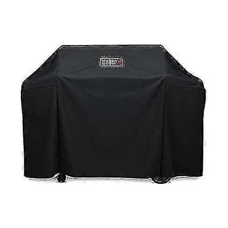 KLVGTIFS PU - Housse de protection pour barbecue Weber Genesis II E-410 à 4 brûleurs, en polyester résistant aux intempéries (1/2)