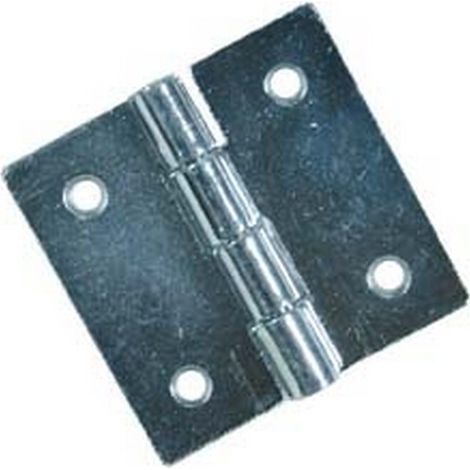 24PZ CERNIERE QUADRE PERNO FISSO ART.121 - mm.70x70x1,2