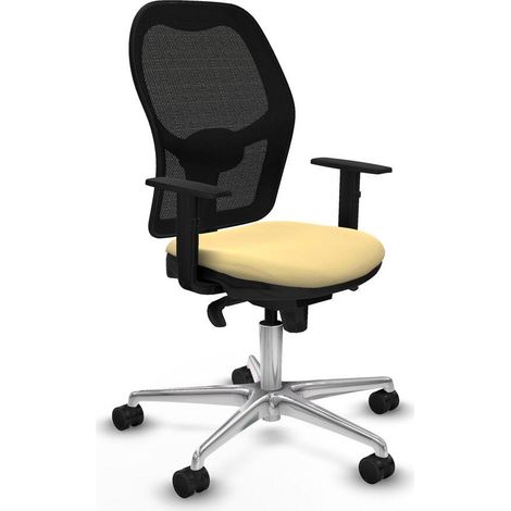 Piqueras y Crespo Bürostuhl Jorquera creme ergonomisch