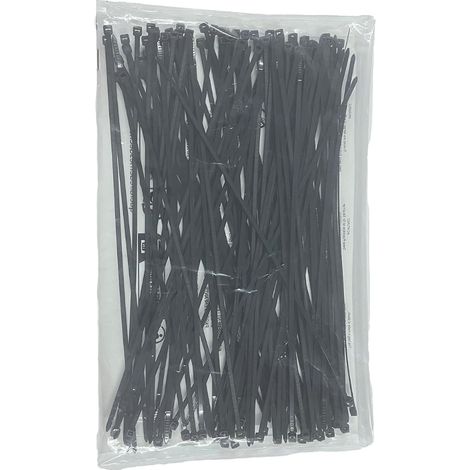 Collier de Serrage Plastique,300mm x 4,8mm,Noir (1/3)