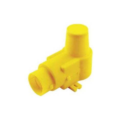 BOX IN PLASTICA PER RACCORDO CURVO CON FLANGIA                         -