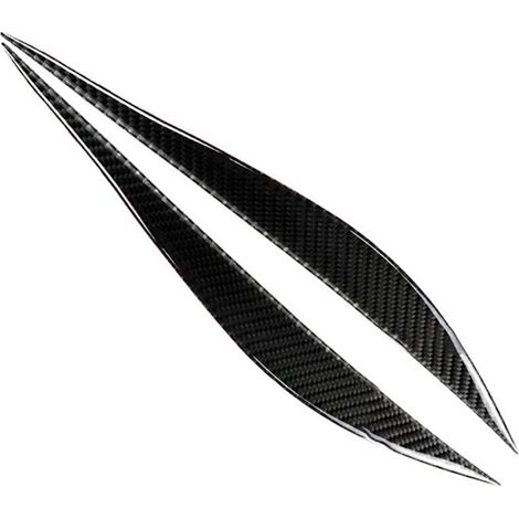 Scheinwerferblenden aus Kohlefaser, 1 Paar, passend für BMW F30 F31 F32 F33 F34 (2012–2020) – Crezuo