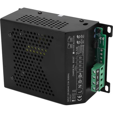 1206 AC 100–240 V Bleiakku-Ladegerät für Dieselgeneratoren mit Überlast- und Kurzschlussschutz (1/5)