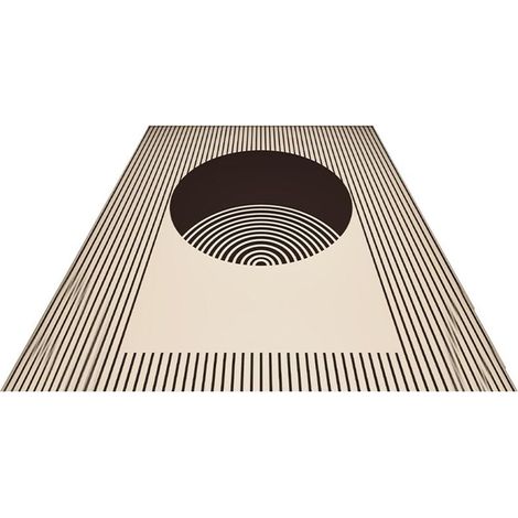 Tapis de cuisine en similicuir antidérapant, résistant à l'eau et aux taches d'huile - Style 3, 50 x 80 cm (1/3)