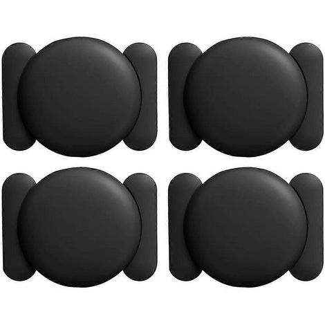 Lot de 4 étiquettes GPS intelligentes pour la localisation de vos animaux de compagnie, avec étui en silicone à forte aspiration magnétique et système anti-perte. (1/5)