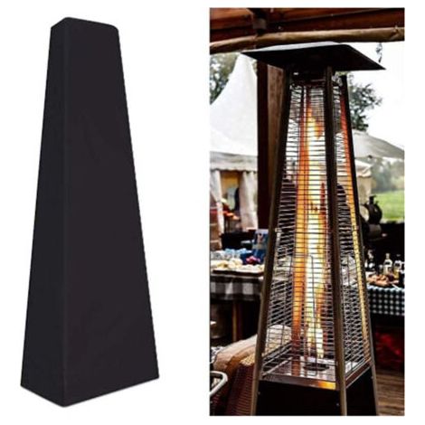 Pair Housse anti-poussière pour radiateur carré 53 x 61 x 221 cm