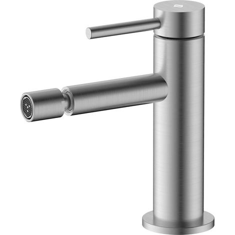 Monomando Bidet Persio/Mio Inox Acero Cepillado - GME (1/2)