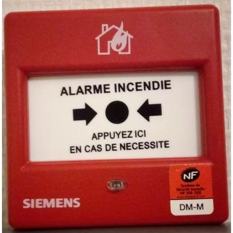 Siemens FDM225-RP (F) Déclencheur manuel à déclenchement d'alarme direct