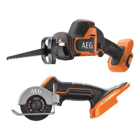 Pack AEG Scie sabre - Mini scie multi-matériaux - 18 V - Subcompact - Brushless