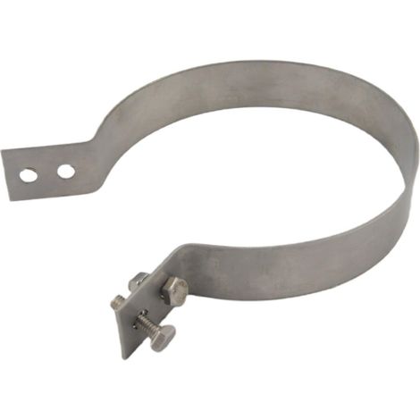 COLLIERS DE SERRAGE POUR GOUTTIÈRE EN ACIER INOXYDABLE V2A Ø 80-120 AU CHOIX (Ø90) WALRAVEN 6123010