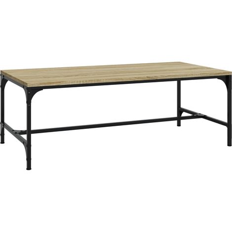 Maison Exclusive - Couchtisch Sonoma-Eiche 100x50x35 cm Holzwerks