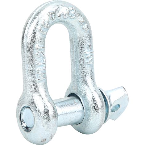 Manille de levage robuste de type arceau G210, manille à anneau UD marine, accessoire de remorquage (2T 2 pièces) (1/5)