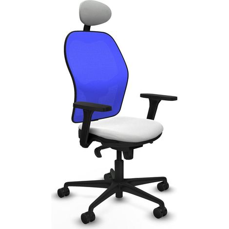 piqueras-y-crespo Silla Confort Pro blanca para oficina (1/3)