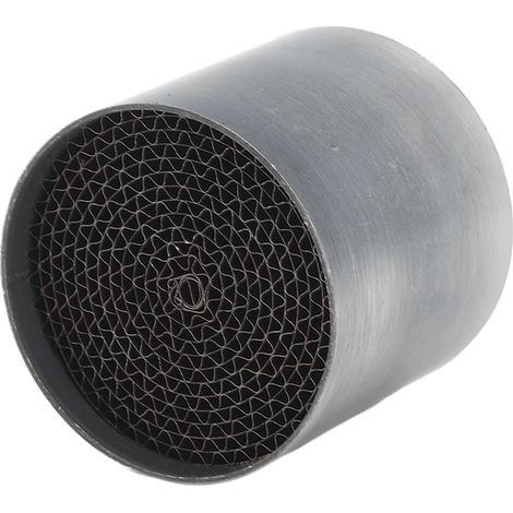 Pot catalytique pour moto, collecteur d'échappement en acier inoxydable, silencieux avant et intermédiaire, universel 53x50mm/2,08x1,96in, adaptable à divers scooters et motos. (1/5)